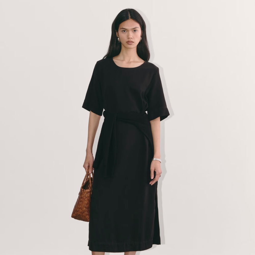 NWT Everlane The Relaxed T-Shirt Dress in Buttersoft